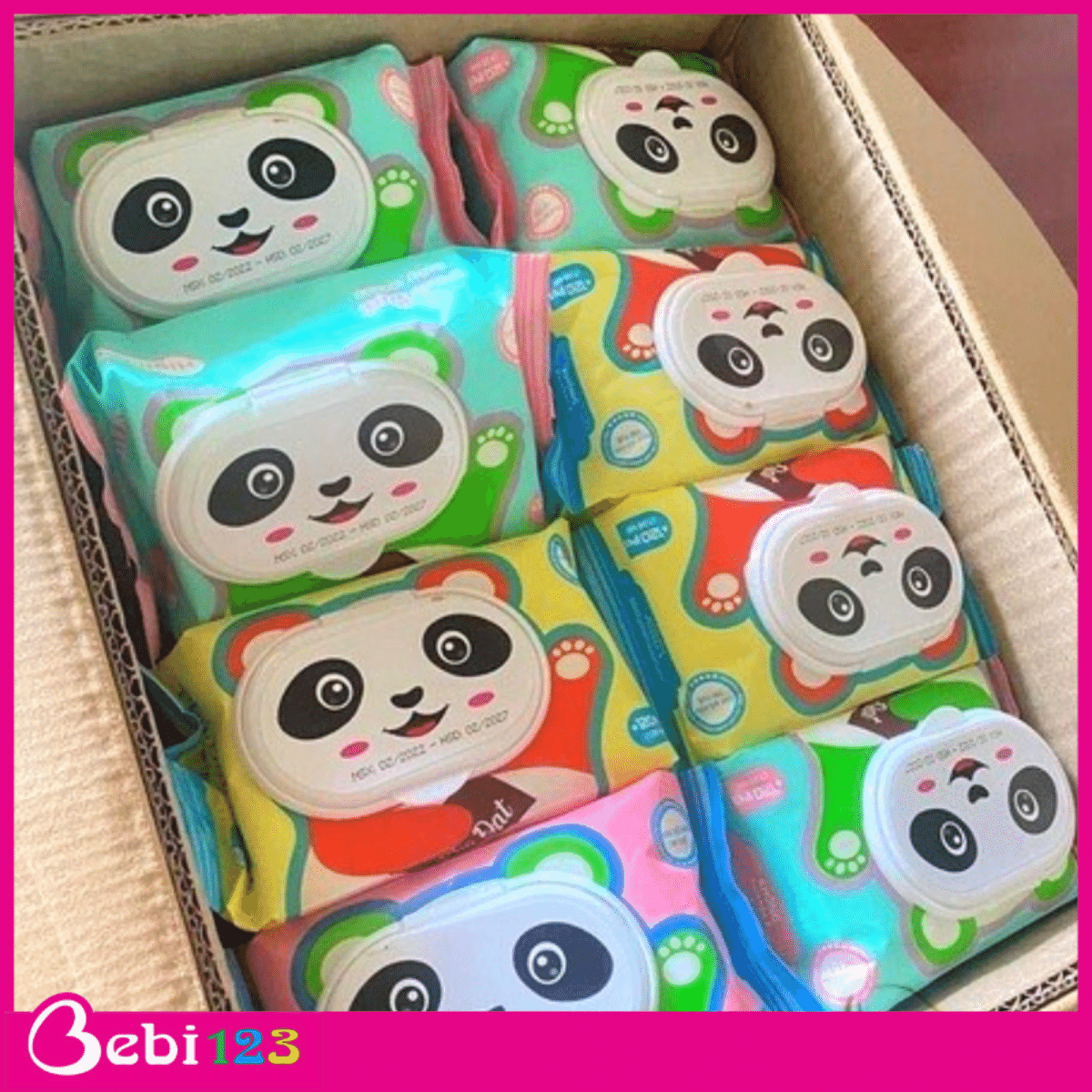 Khăn ướt phú đạt gói 120 tờ cho bé