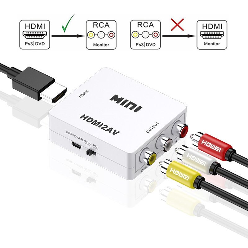 Bộ Chuyển Đổi HDMI Sang AV Full HD 1080 - HD Video Converter - HDMI2AV