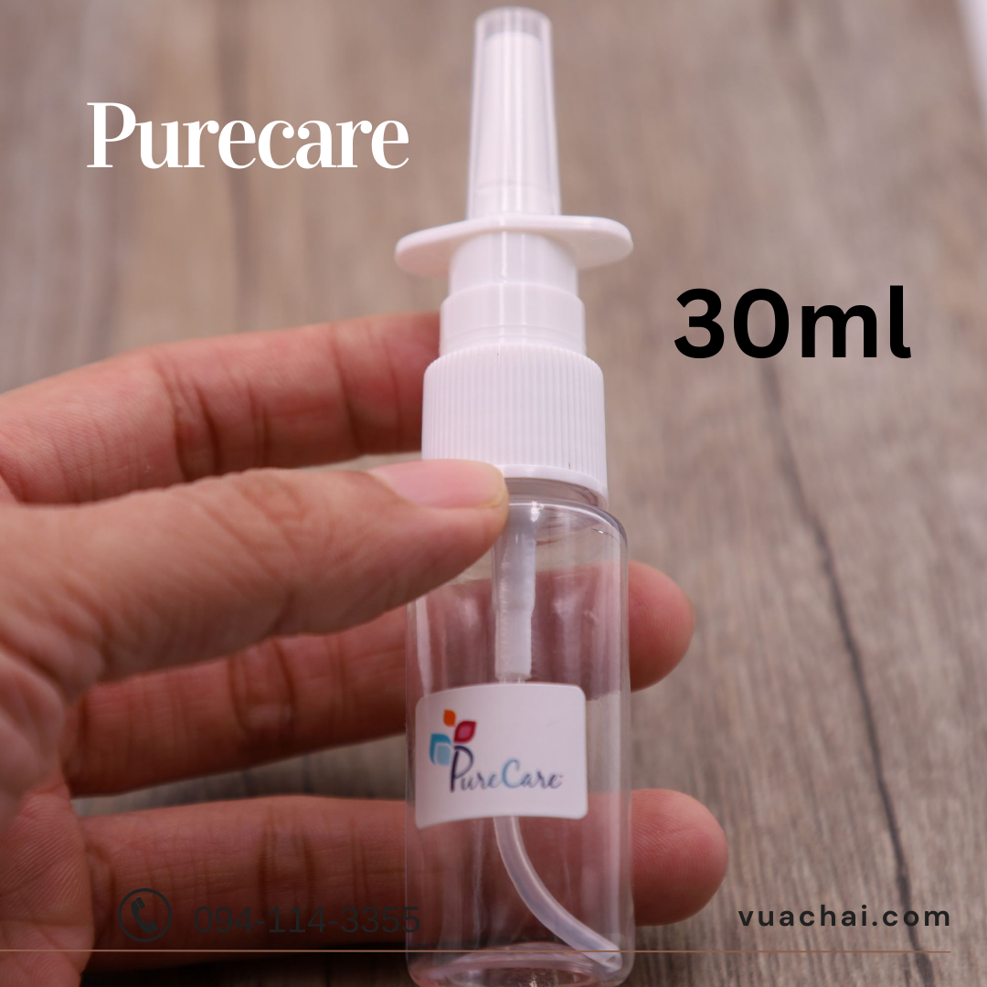 Chai nhựa pet hdpe nhỏ mũi xịt họng 10ml 15ml 20ml 30ml 50ml