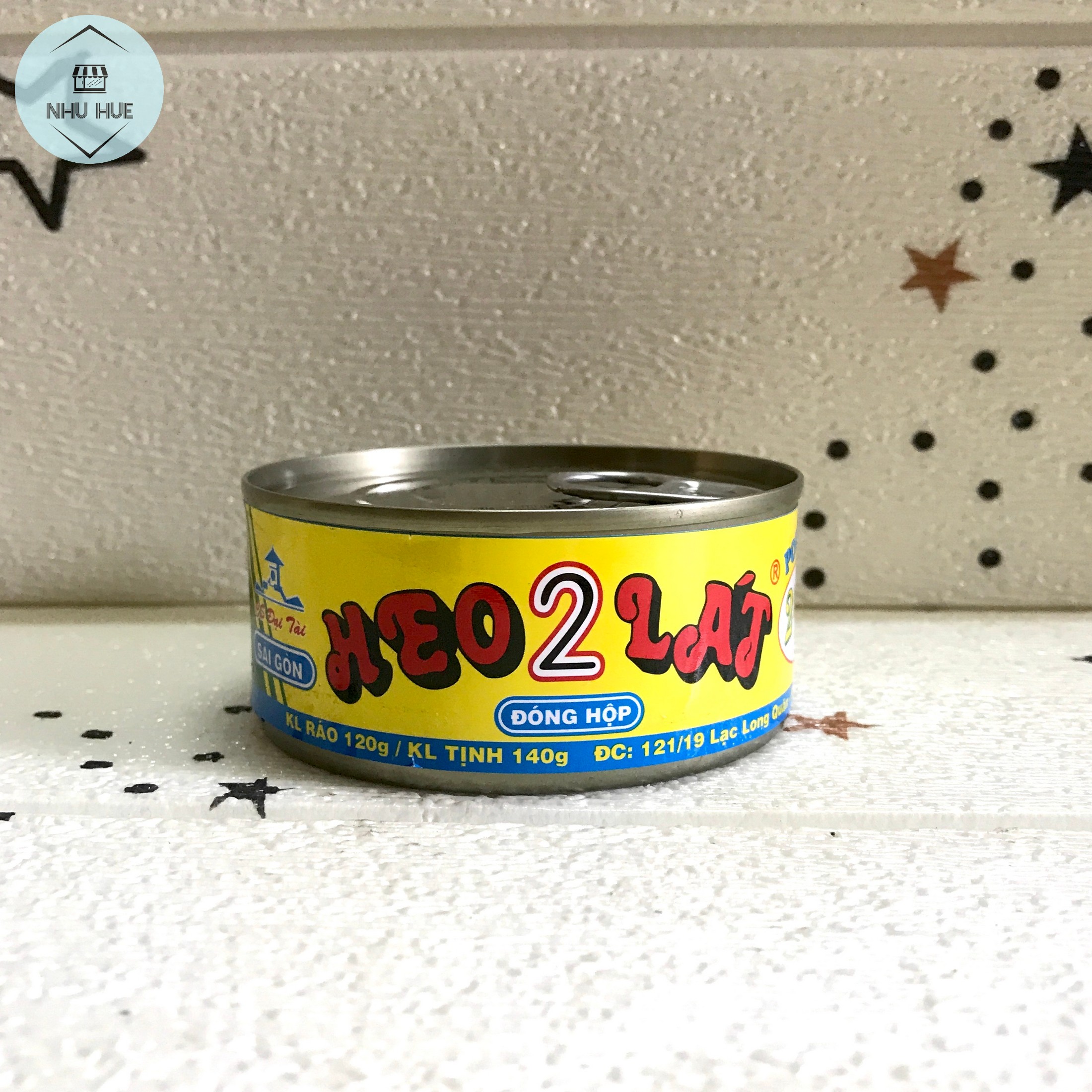 Heo 2 lát Đại Tài (Lốc 5 hộp x 140g)