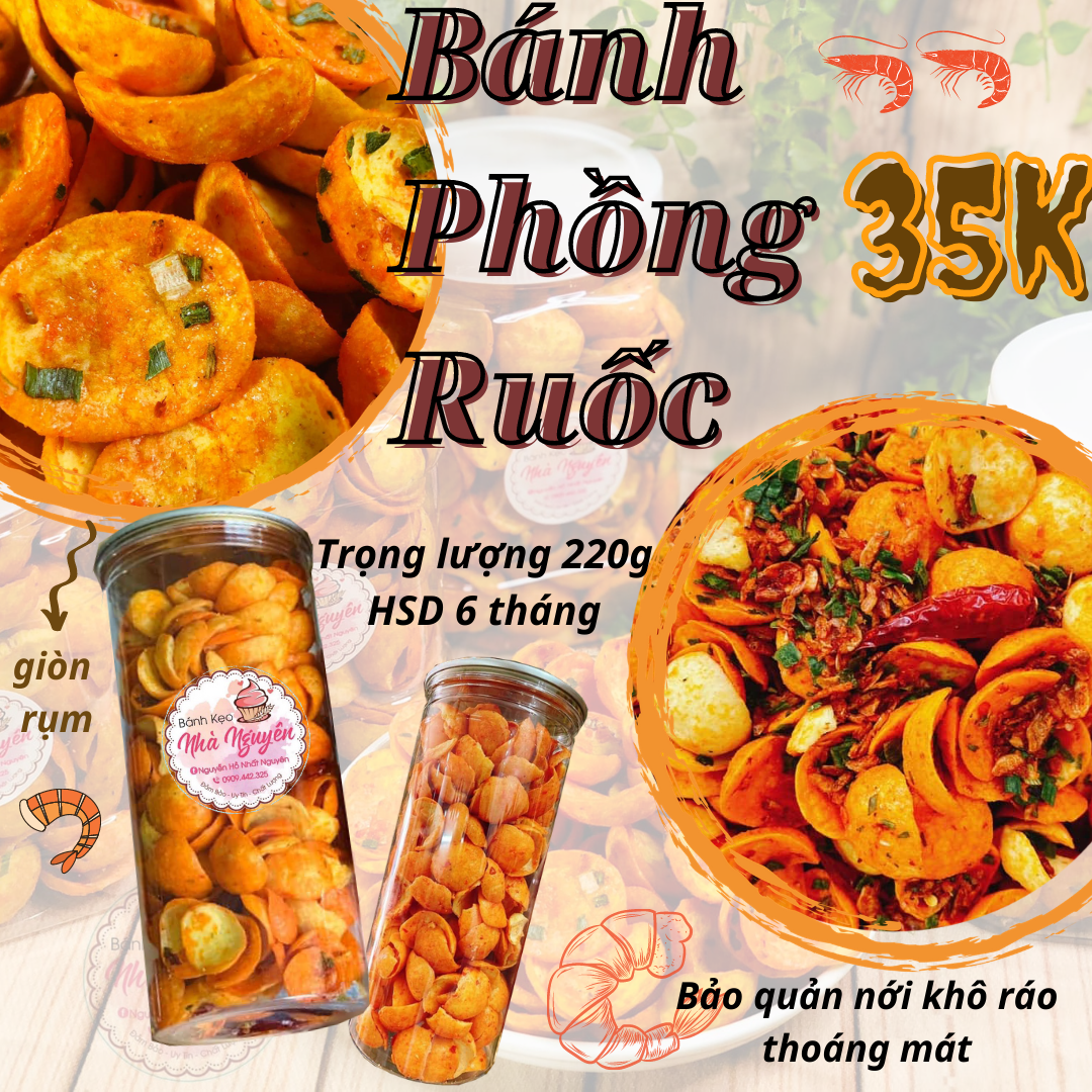 Bánh phồng ruốc