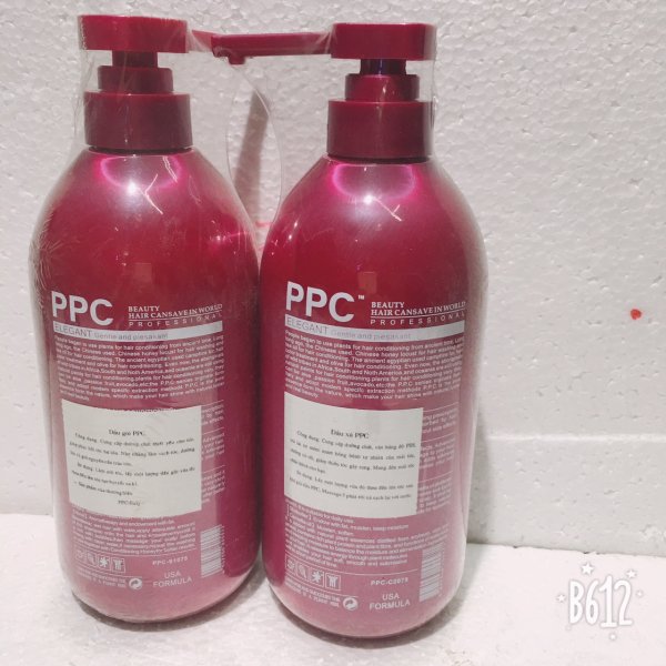 Cặp dầu gội xả PPC Keratin Repair 750ml x2 phục hồi tóc hư tổn