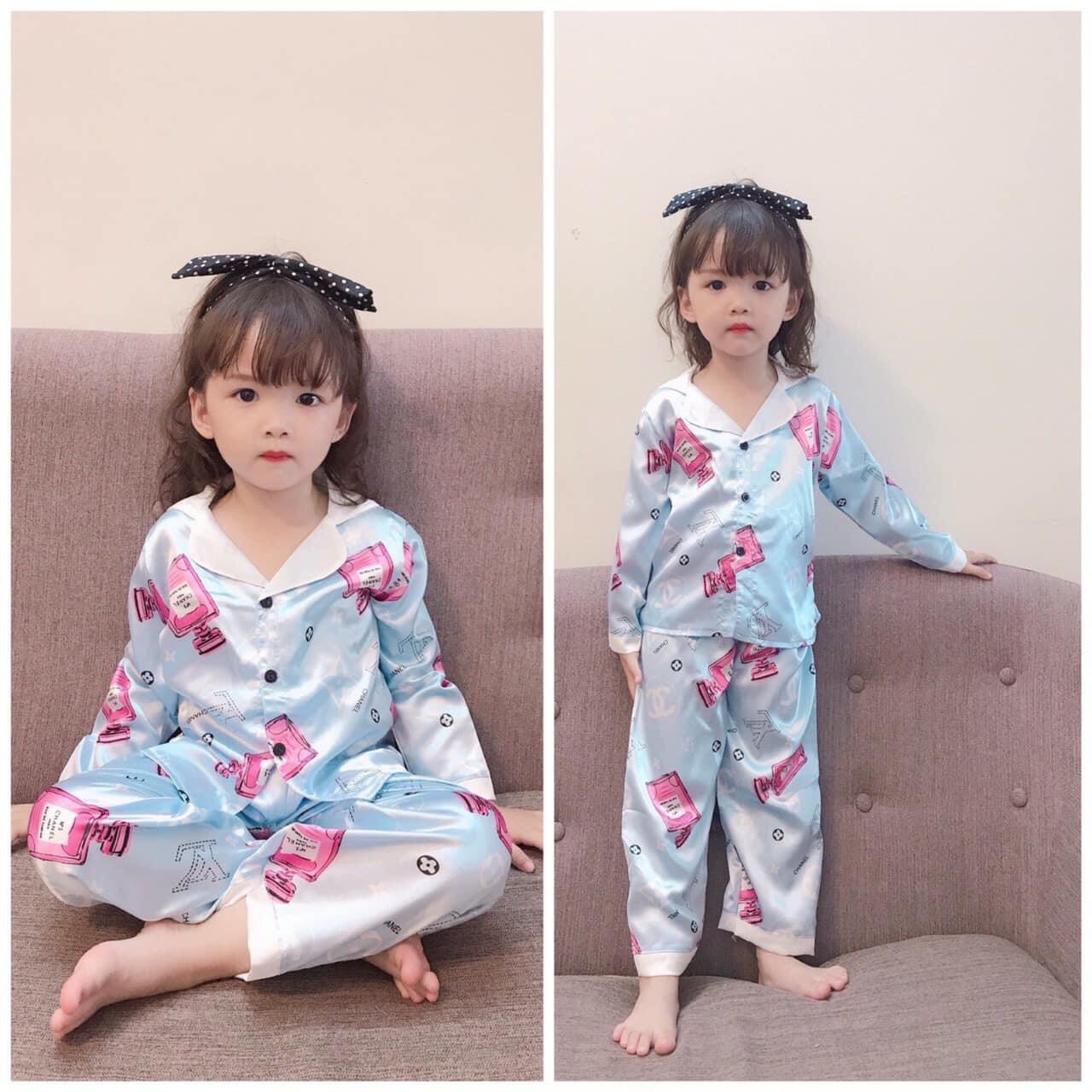 Bộ Bijama cho bé gái siêu xinh, siêu xịn