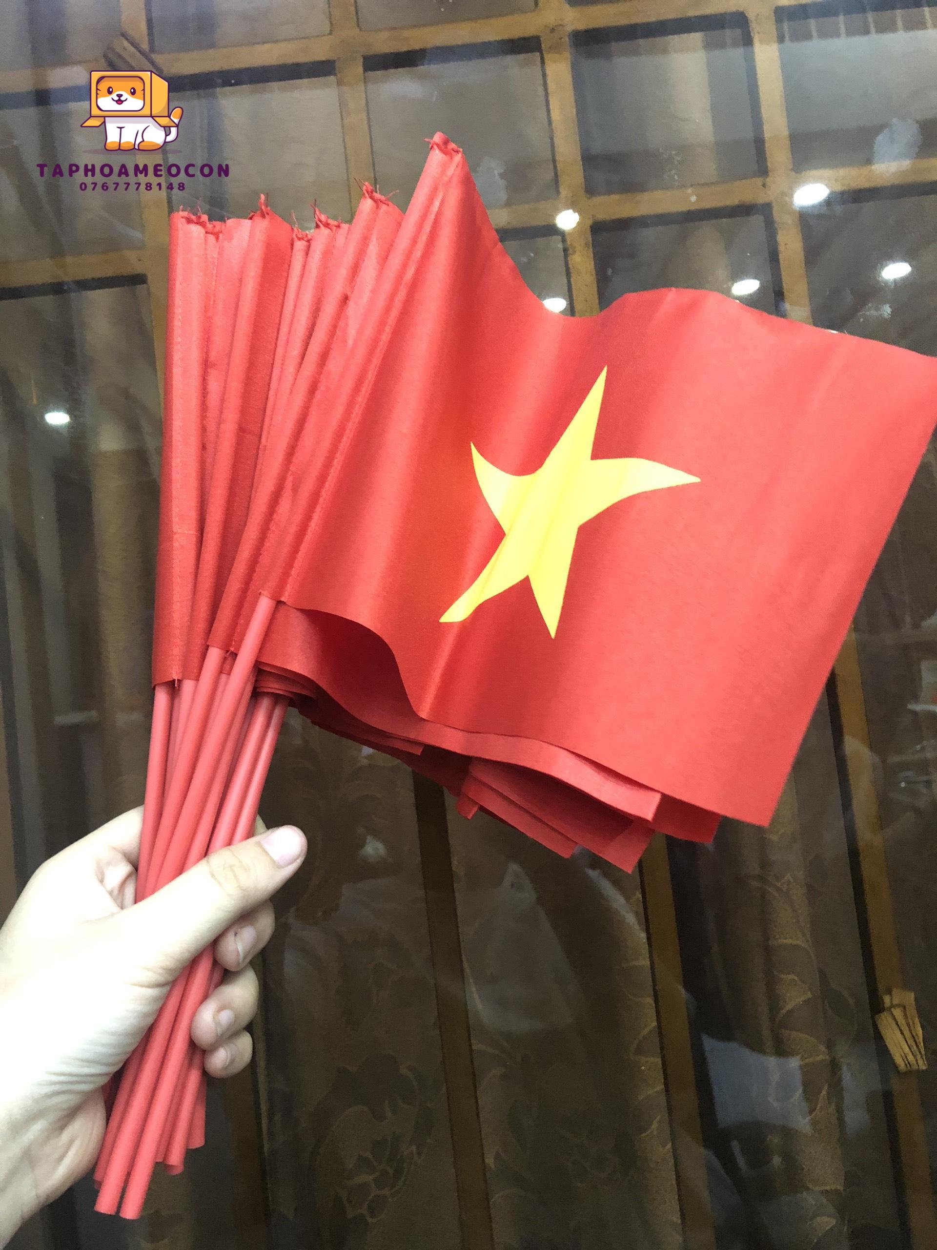Cờ vẫy, cờ cầm tay , cờ tổ quốc , cờ việt nam