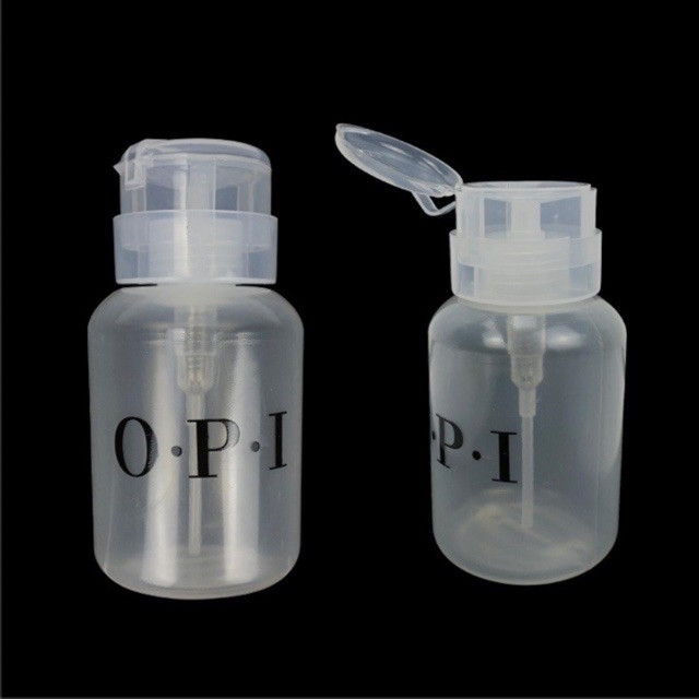 Bình nhấn OPI -đựng axiton ,đựng nước lau gel, Bình Đựng Nước Rửa Móng, Cồn - Acetone 250ml