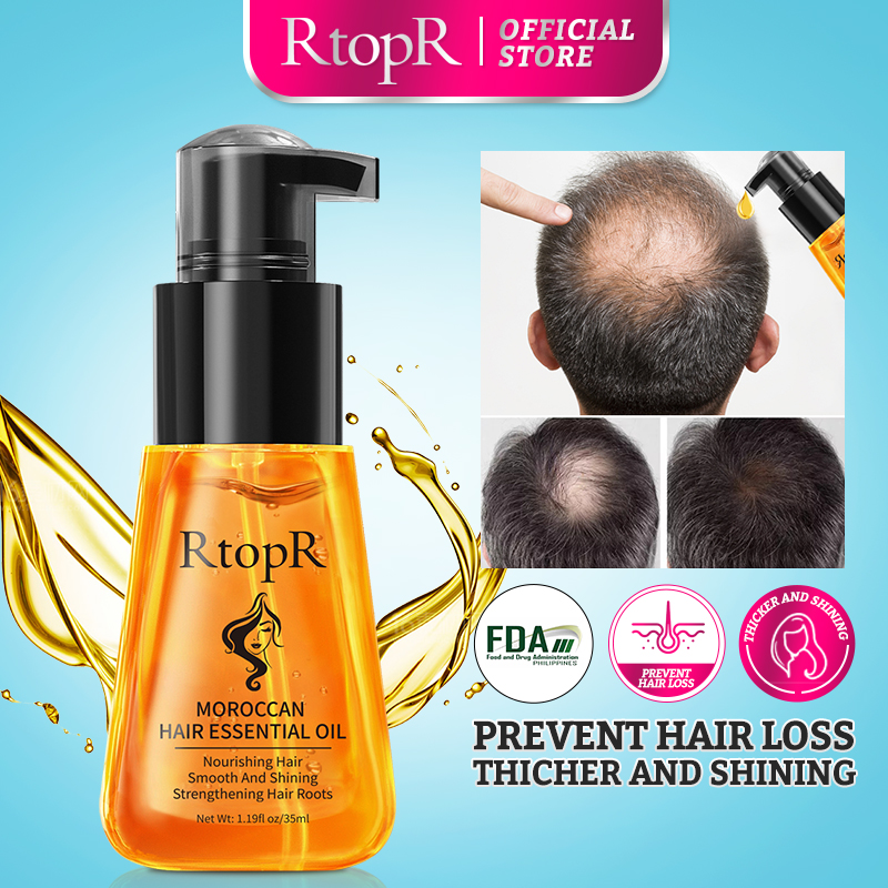 RtopR Dầu dưỡng tóc  35ml có tác dụng ngăn ngừa rụng và kích thích mọc tóc - INTL