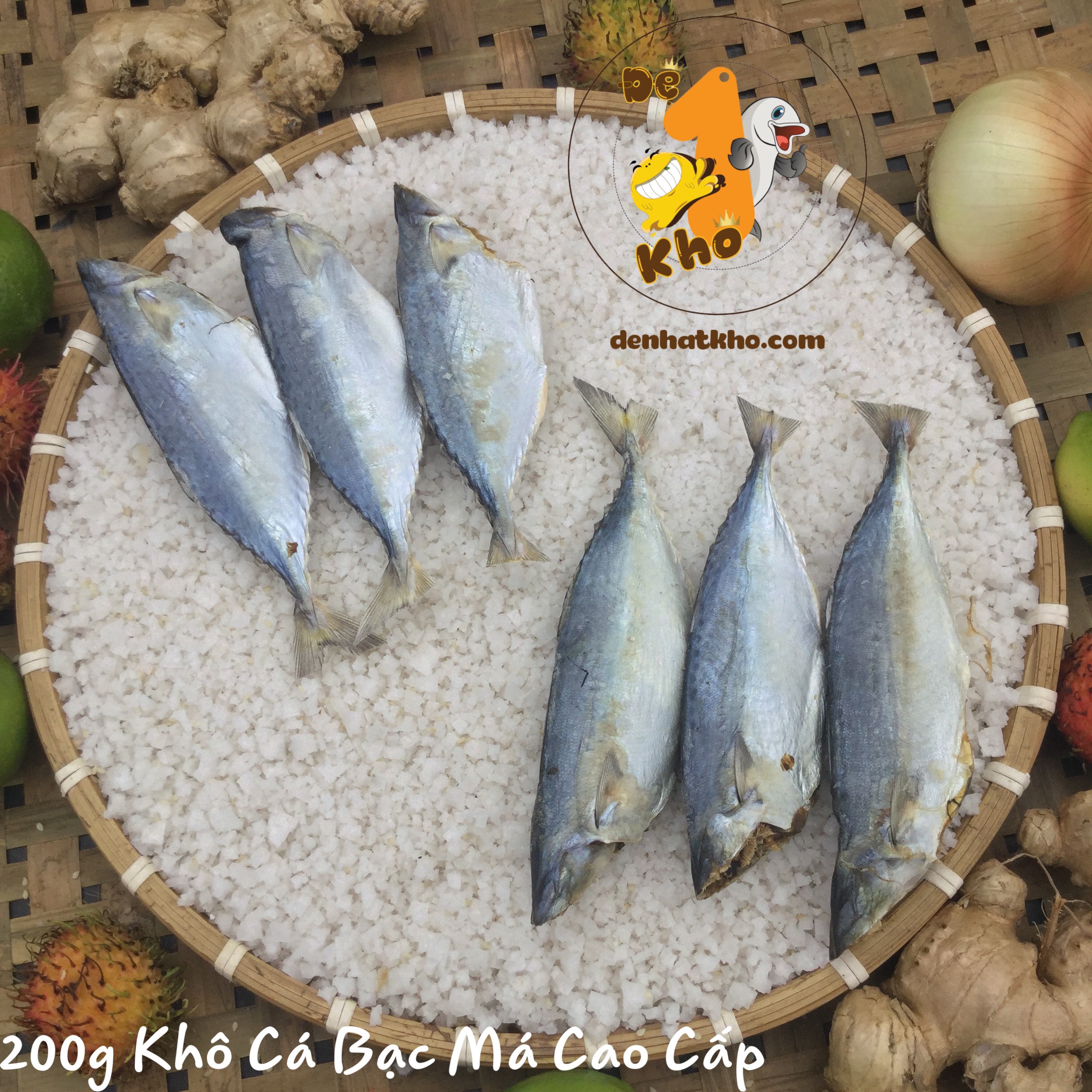 Khô Cá Bạc Má 500g Đệ Nhất Khô, Cá Khô Biển Size To, Thịt Cá Dày Săn Chắc Thơm Béo Vị Mặn Vừa, Chất Lượng Cao Cấp Xuất Khẩu, Đặc Sản Phan Thiết
