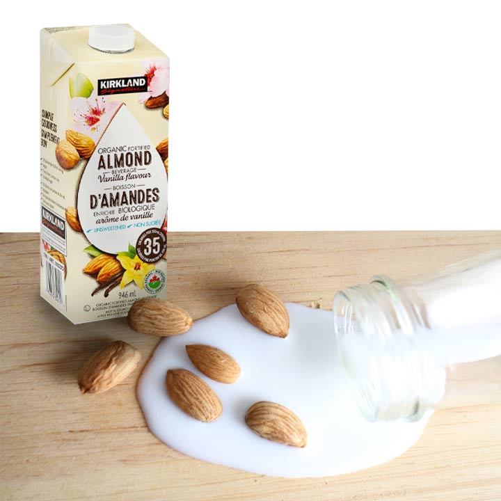 Sữa hạnh nhân vani không đường Kirkland Mỹ- hộp 946ml