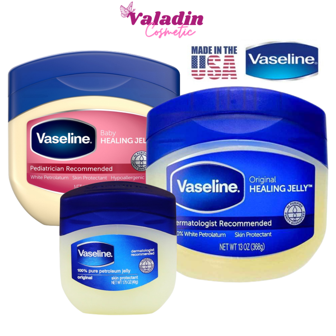 Sáp Vaseline Original Protection Jelly 49g/368g hủ dưỡng ẩm kem dưỡng ẩm sáp dưỡng da -Valadin