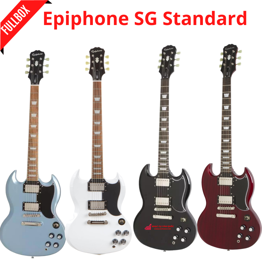 Đàn guitar điện epiphone sg standard kèm cần nhúng + phụ kiện yn23