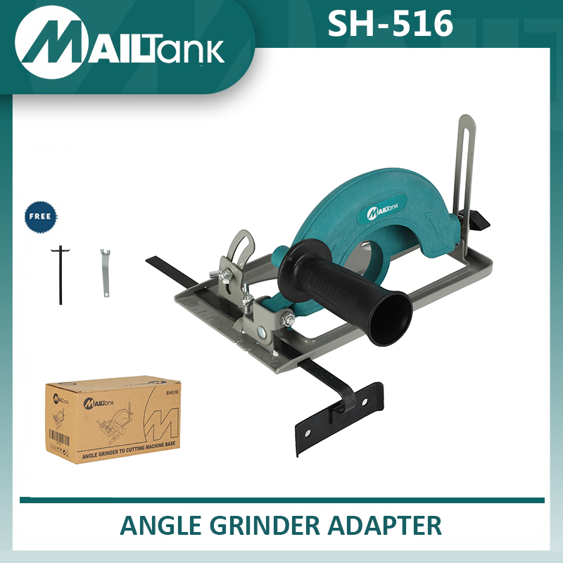 Giá đỡ máy mài MailTank SH516 Bộ chuyển đổi máy mài thành máy cưa gỗ phụ kiện máy mài có bàn chỉnh góc 45 độ