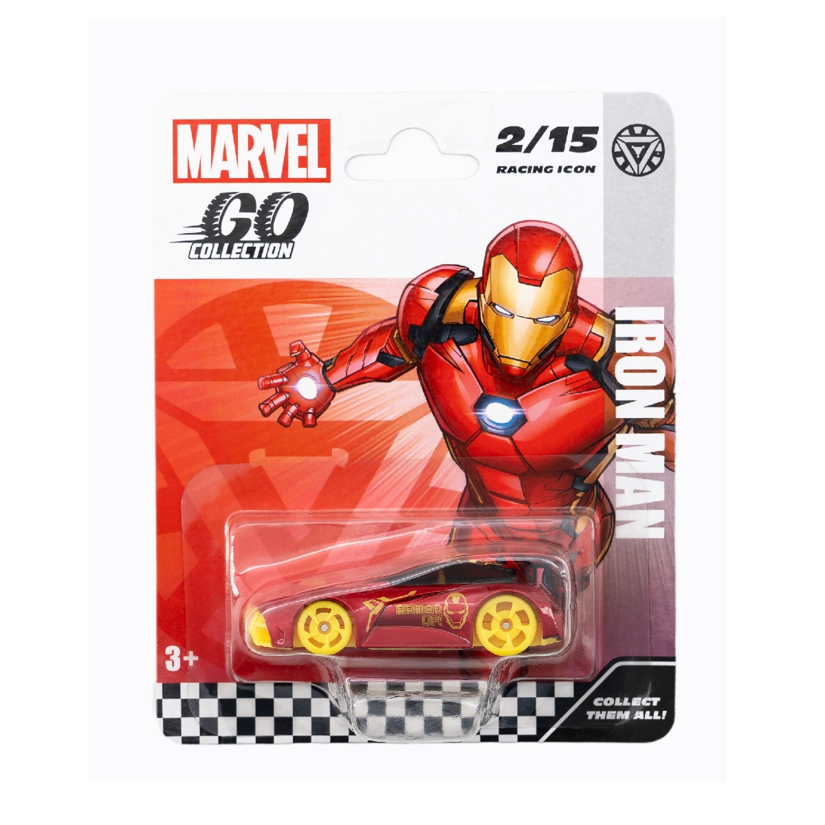 Đồ Chơi Siêu Xe Marvel Racing - Icon Iron Man 10Q422TUR-002