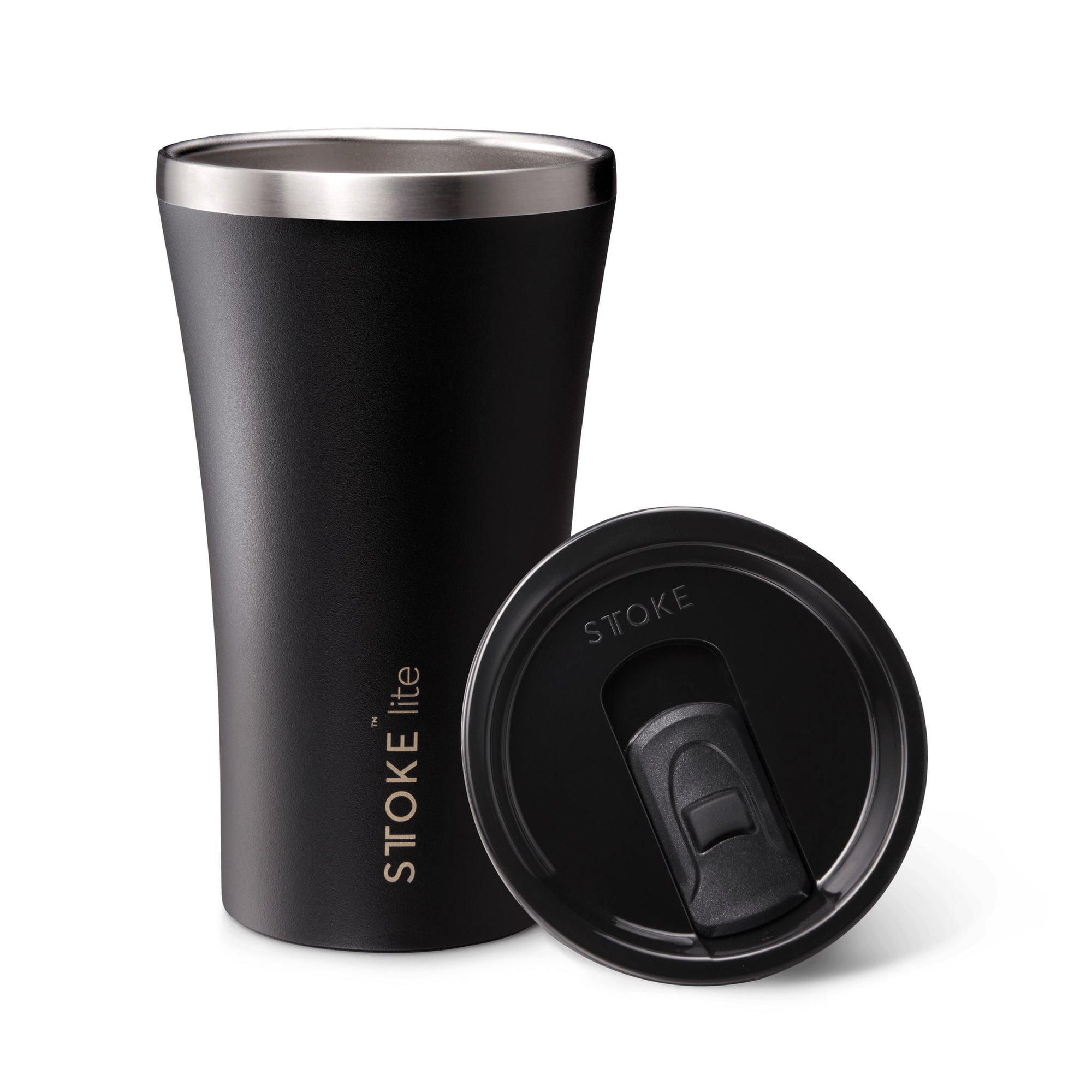 Sttoke lite 12oz - carbon black