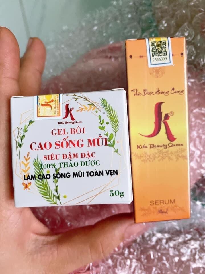 Gel bôi cao sống mũi 100% thảo dược thiên nhiên - làm cao sống mũi toàn vẹn