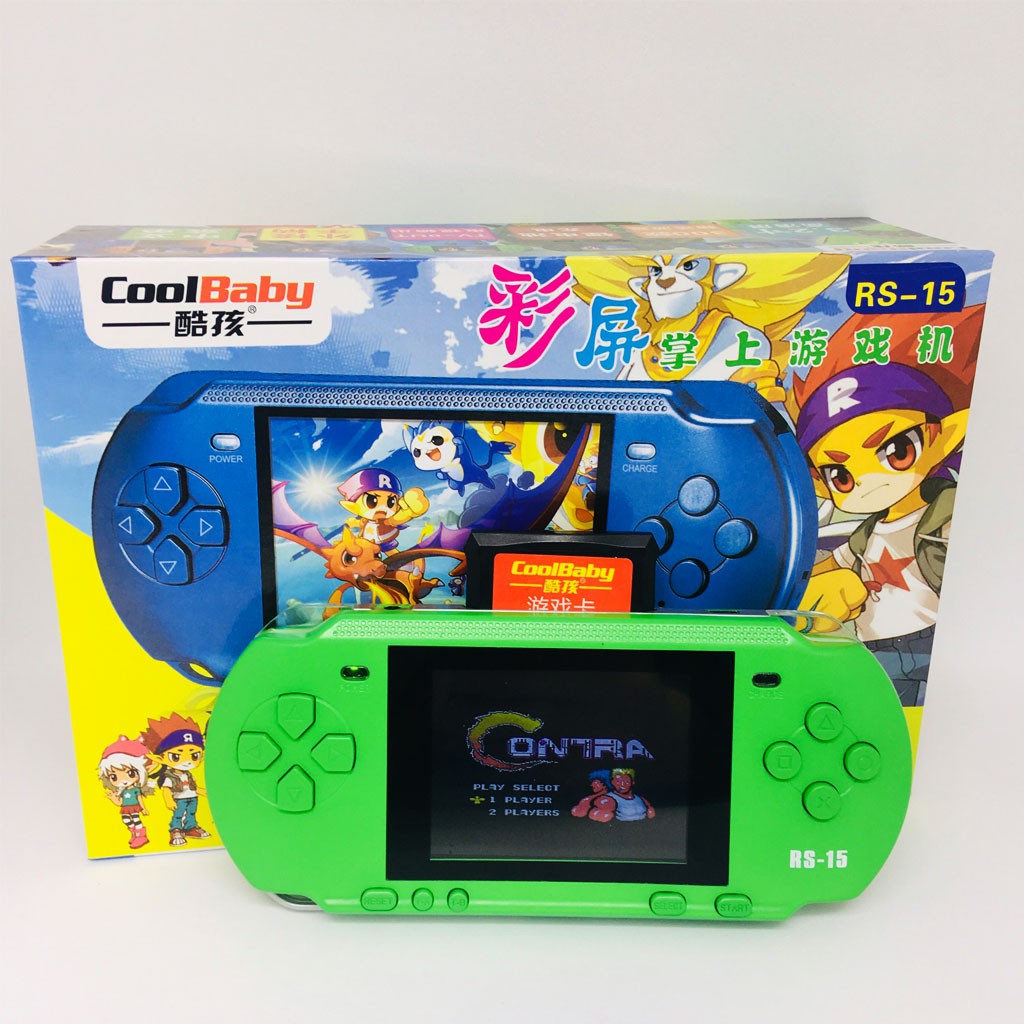 Máy chơi game cầm tay tích hợp 260 games trong một rs-8 / rs-15