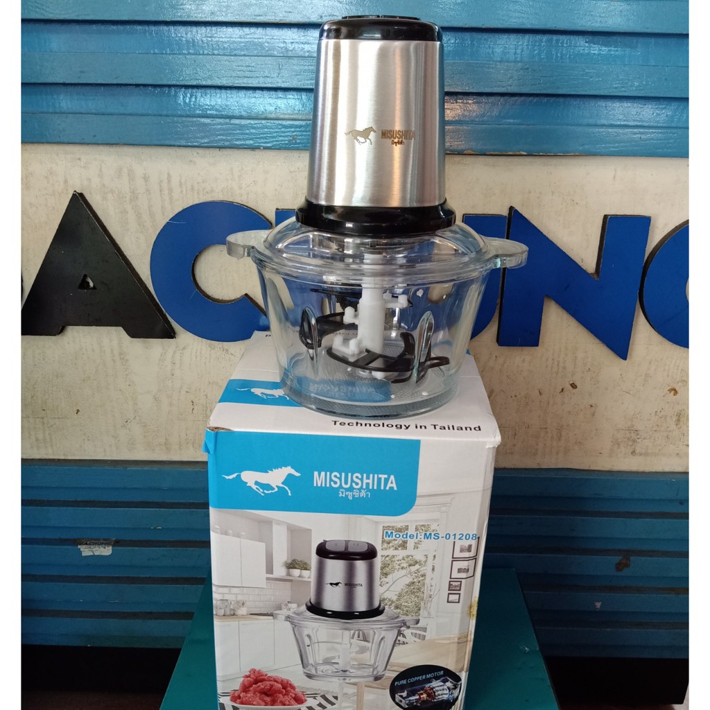 Máy xay thịt xay cua xay cá xay xả xay ớt xay hành tỏi xay thực phẩm nhà bếp