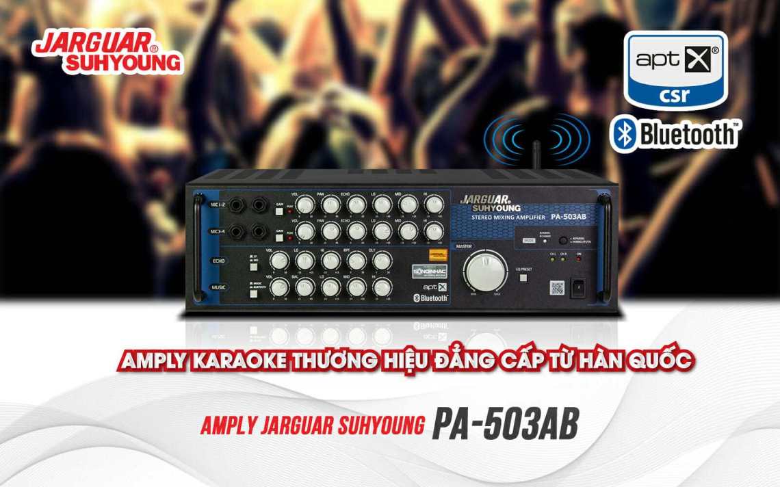 Amply jarguar suhyoung pa-503ab - hàng chính hãng - gia khang electronics
