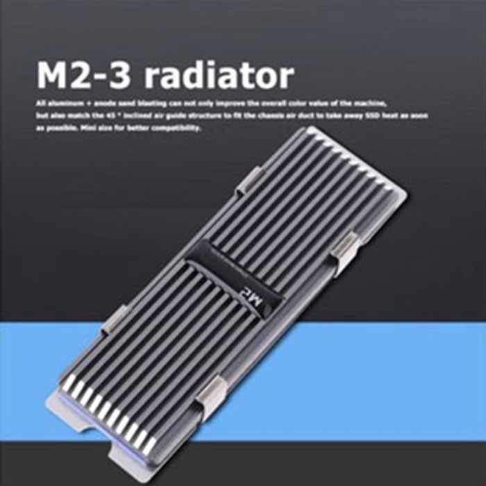 TẢN NHIỆT NHÔM SSD M2 NVME PCIE NGUYÊN KHỐI CAO CẤP