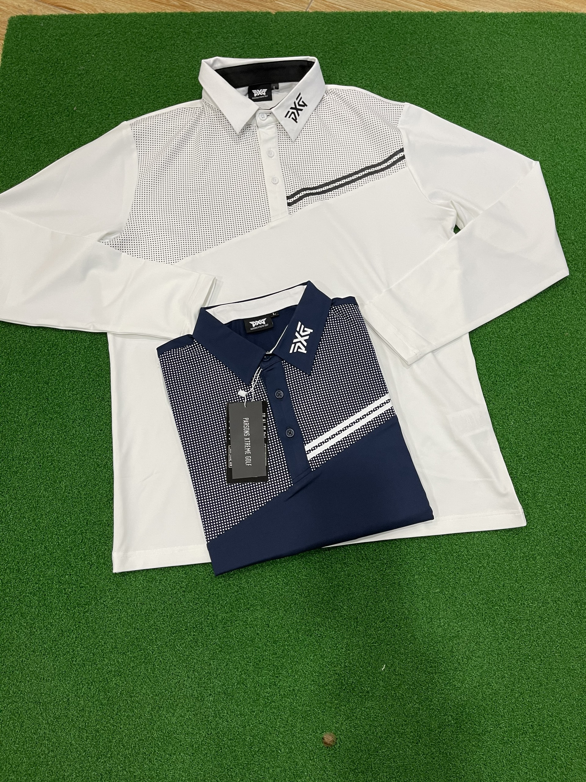 Áo golf nam pxg new 2021- Shop golf Hồng nhung