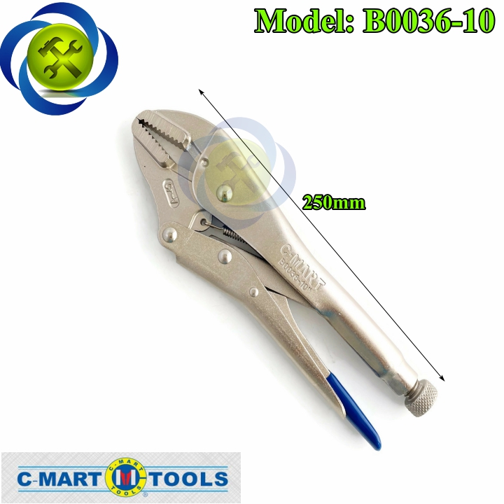 Kìm bấm c-mart b0036-10 kiểu mỏ dẹp loại 10 inch dài 250mm