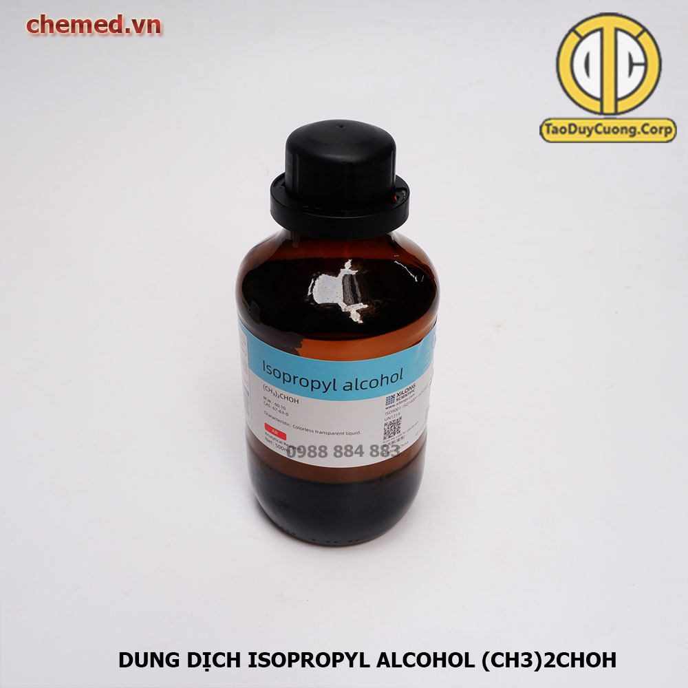 Dung dịch IsoPropyl Acohol -IPA CH32CHOH dung dịch dùng trong y tế thí