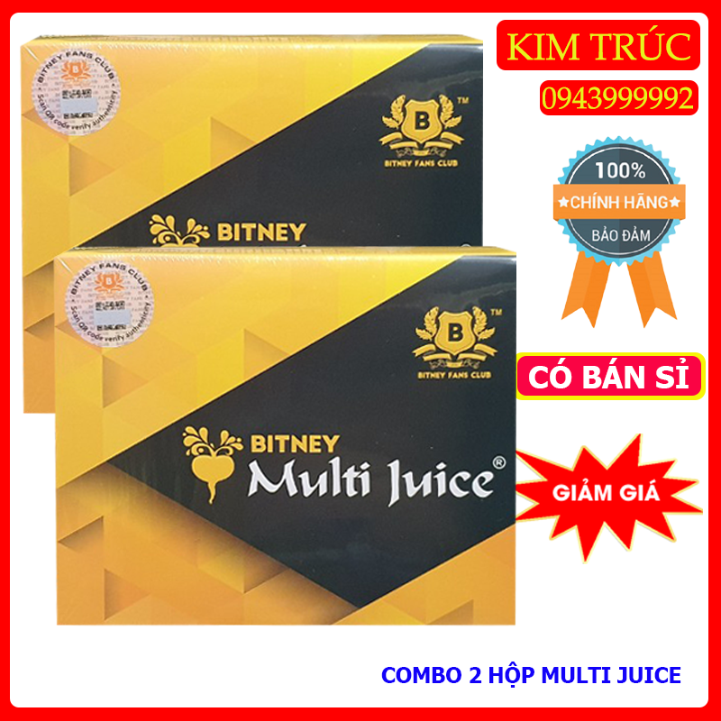 [BÁN SỈ] [Combo 2 Hộp] Muti Juice Của Malaysia Chính Hãng Có Bán Sỉ Số Lượng
