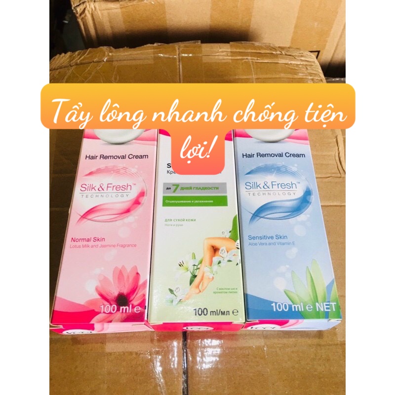 [HCM]Kem tẩy lông vet/v.e.e.t cho da thường 100ml