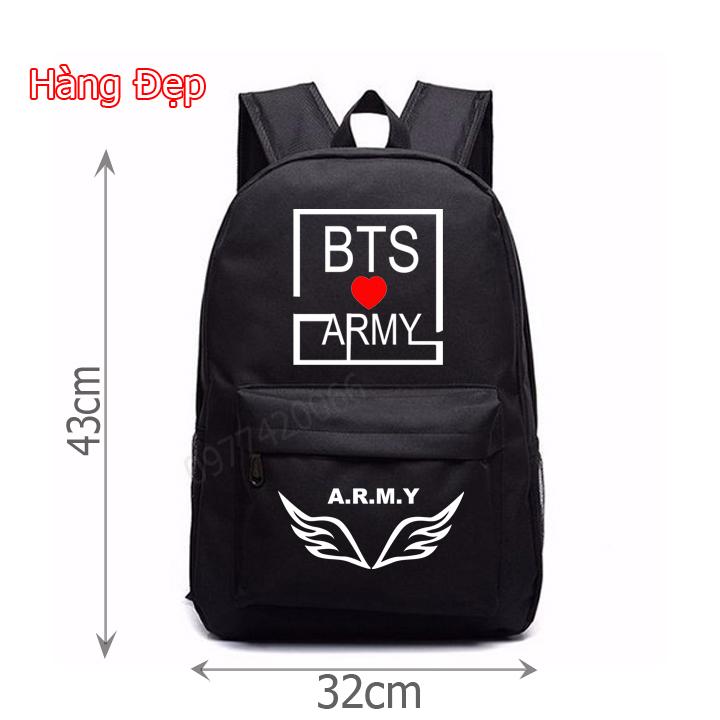 CĂP NHÓM BTS HÀNG ĐẸP - BALO BTS - ARMY 1