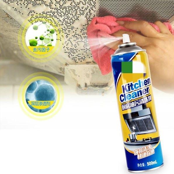 Chai xịt tạo bọt tẩy rửa nhà bếp đa năng Kitchen Cleaner 500ml
