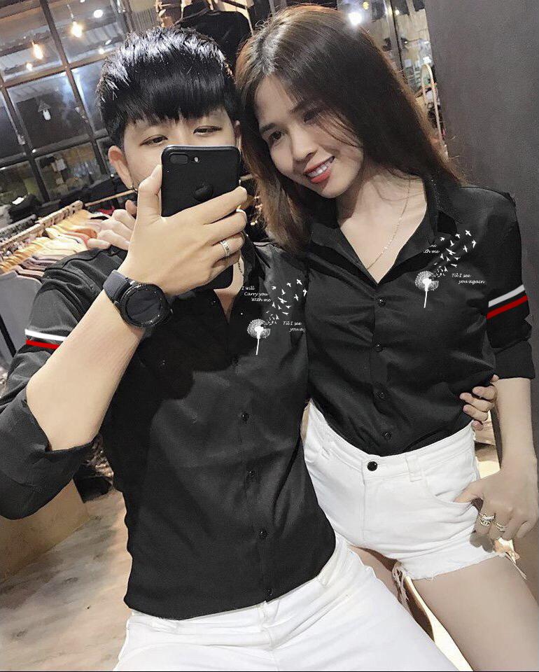 Áo sơ mi nam nữ cao cấp SIÊU PHẨM cho các tình yêu mới Nhất A999