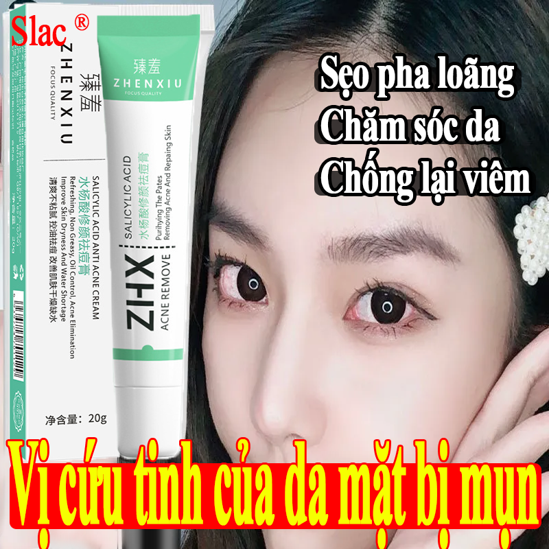 Gel chống mụn（Không gây kích ứng da, sạch mụn trong 7 ngày，2 Chiếc mỗi bộ，20g+20g）Kem ngừa mụn trứng cá，giảm mụn trứng cá