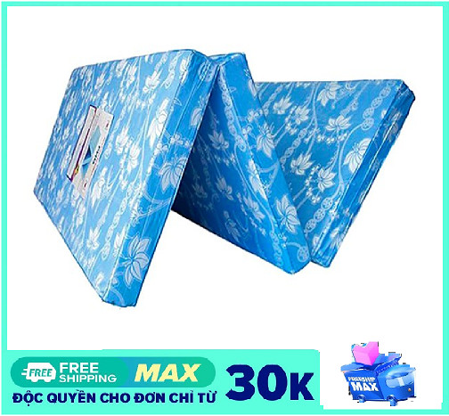 Nệm pe 1m6 x 2m cao 3cm, 5cm, 8cm gấp 3 hàn quốc gọn nhẹ, sang trọng cao cấp