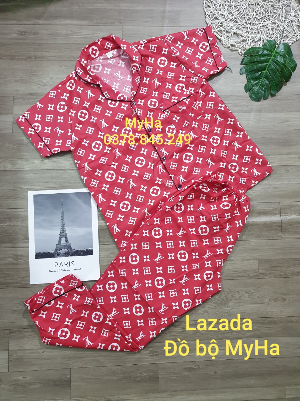 [HCM]Đồ Bộ Ngủ Kate Thái tay ngắn