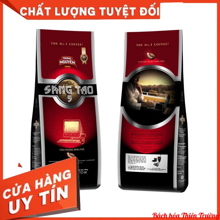 Cà phê sáng tạo 5 trung nguyên - bịch 340 gram