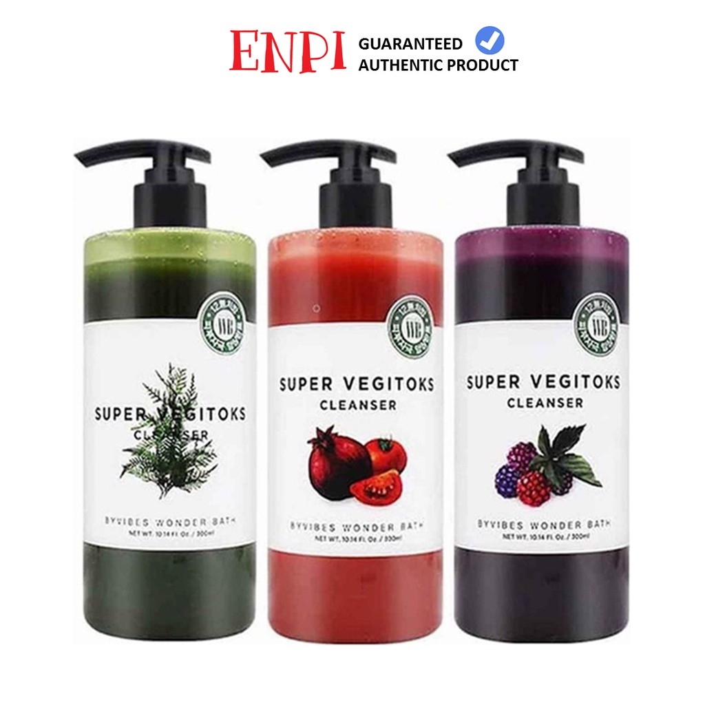 ▲ Sữa rửa mặt rau củ Super Vegitoks Cleanser