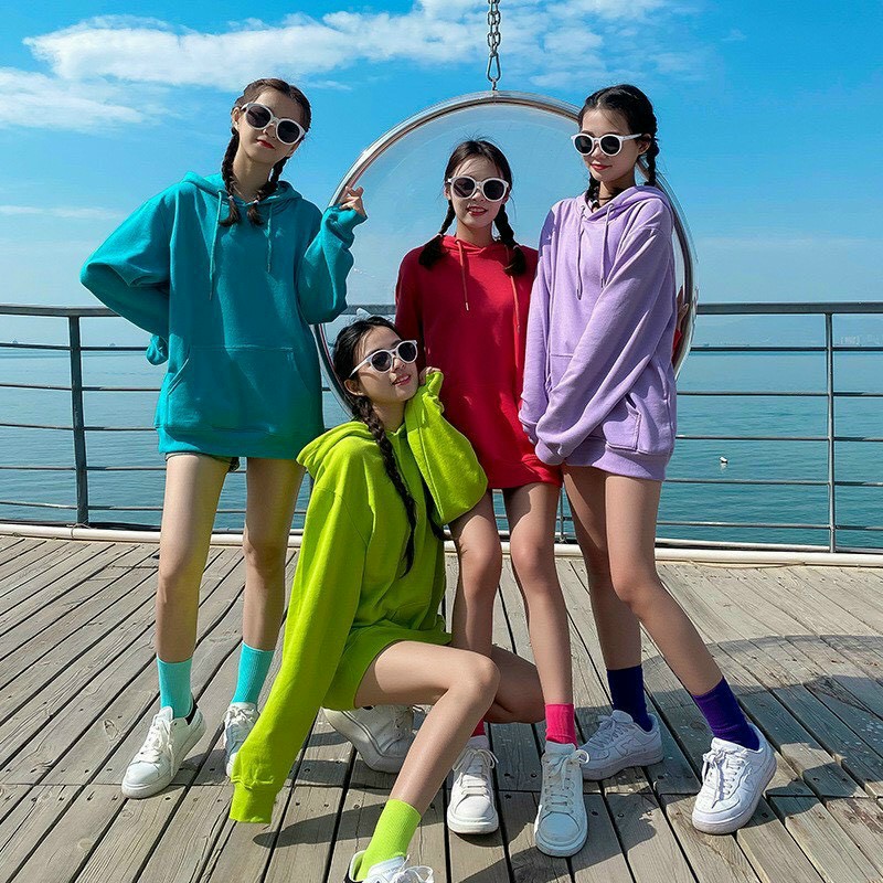 Áo hoodie nam nữ nhiều màu vải lót lông nỉ siêu đẹp