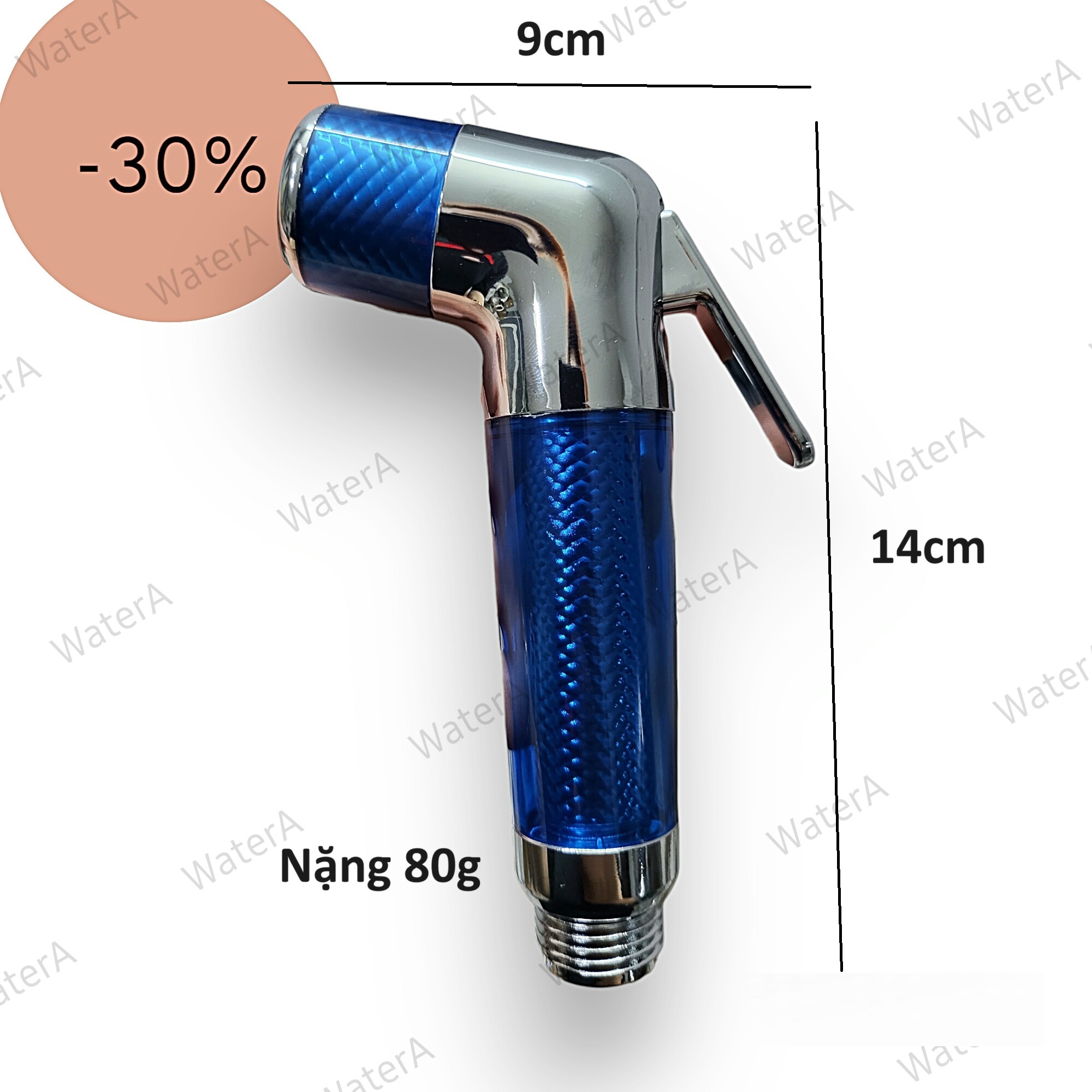 Vòi xịt vệ sinh, bộ vòi xịt tolet nhựa siêu mạnh