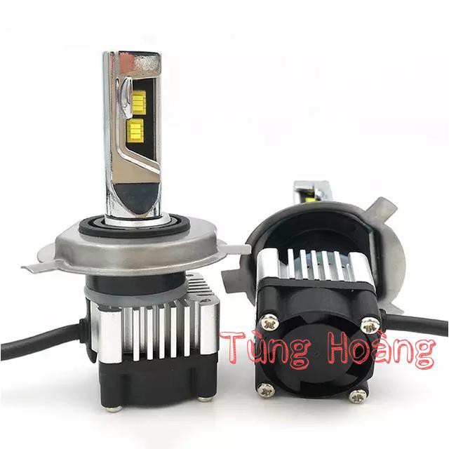 Đèn pha LED XT6 ô tô xe máy siêu sáng gom chuẩn như zin