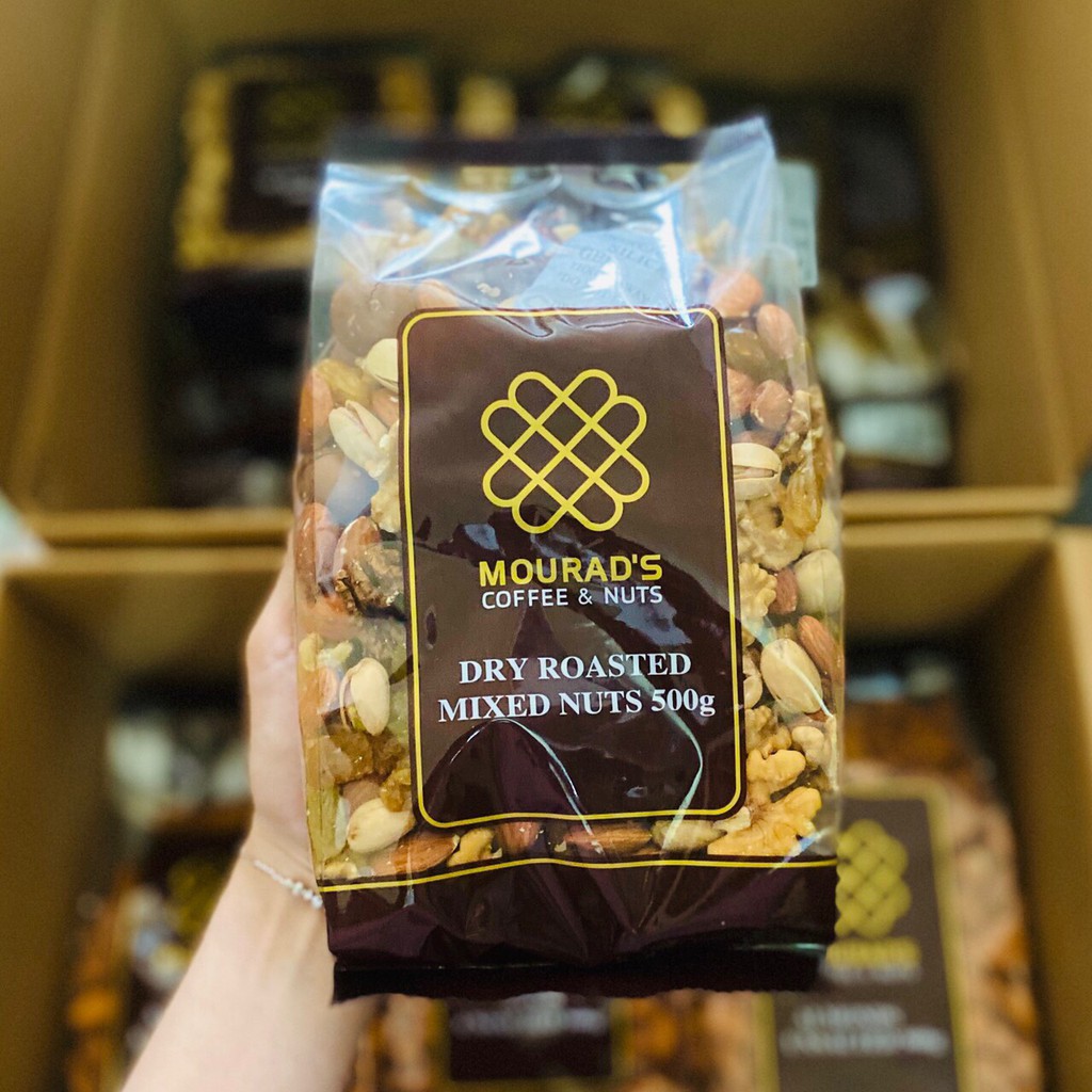 Mix nuts 5 hạt không vỏ 500g