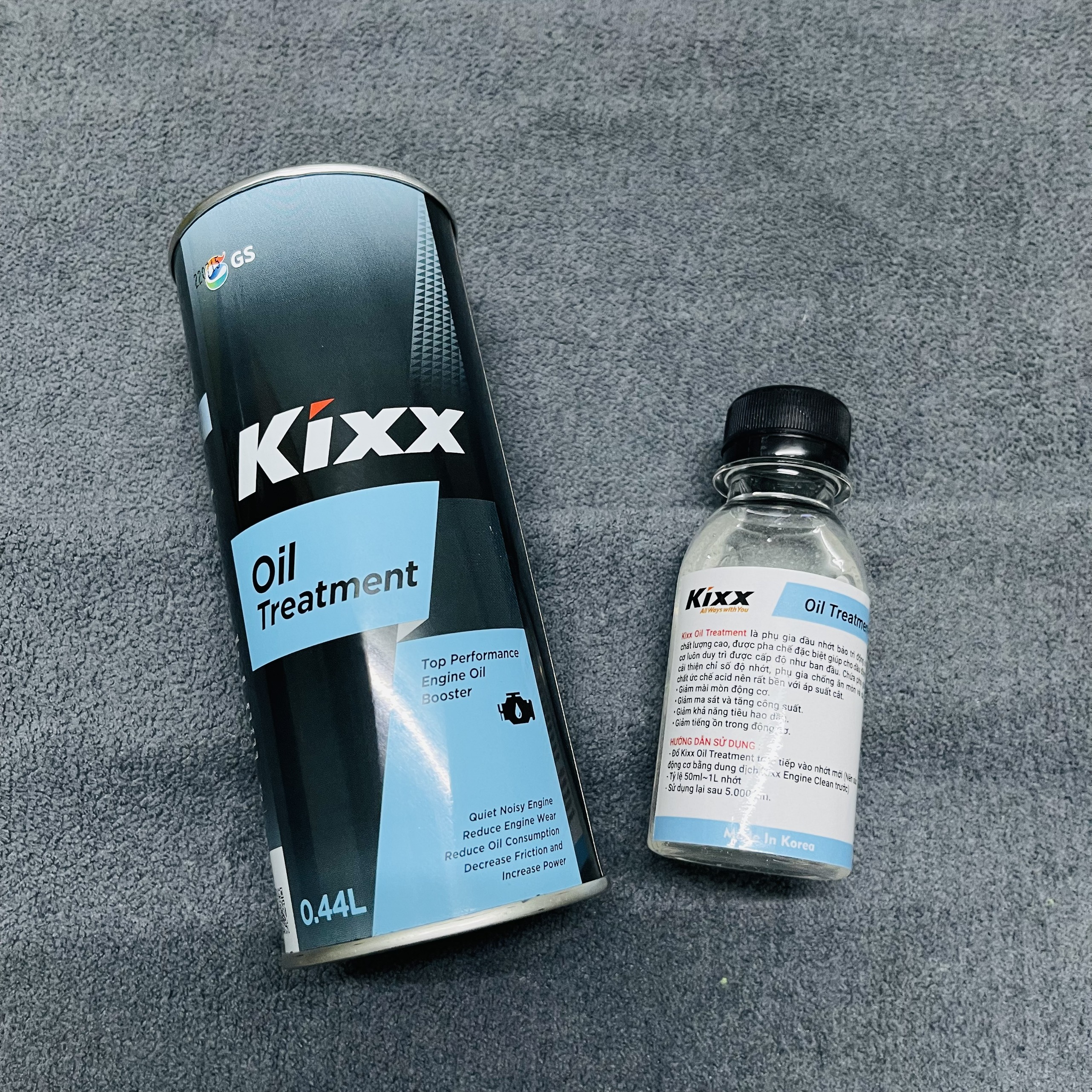 Phụ Gia Dầu Nhớt Xe Máy Kixx Oil Treatment Phủ Nano Bảo Vệ Động Cơ Hạn Chế Mài Mòn, Vận Hành Mượt Mà Hơn