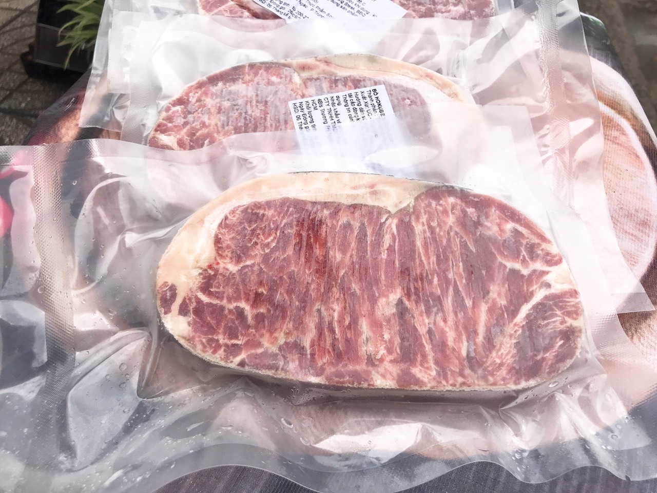 HCM - Bò Hokube Striploin 200gr - Beefsteak cao cấp.