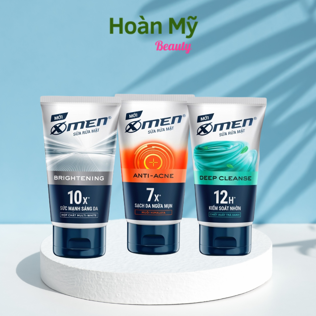 [HCM]Sữa rửa mặt cho nam X-men 100gr - Sạch nhờn, ngừa mụn, sạch sâu
