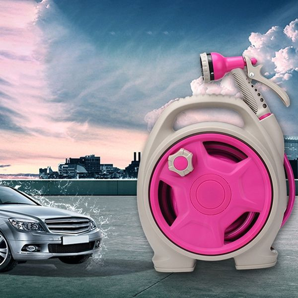 (Ống dài 15m) Bộ Vòi Rửa Xe, Tưới Cây Rulo Thu Cuộn Ống Nước - đa năng, bảo hành 1 tháng