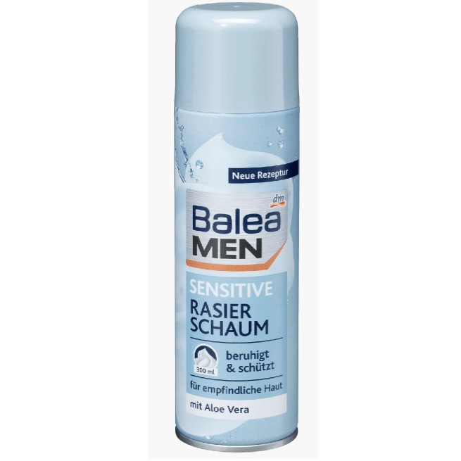 Bọt cạo râu Balea chai lớn 300ml - Hàng Đức