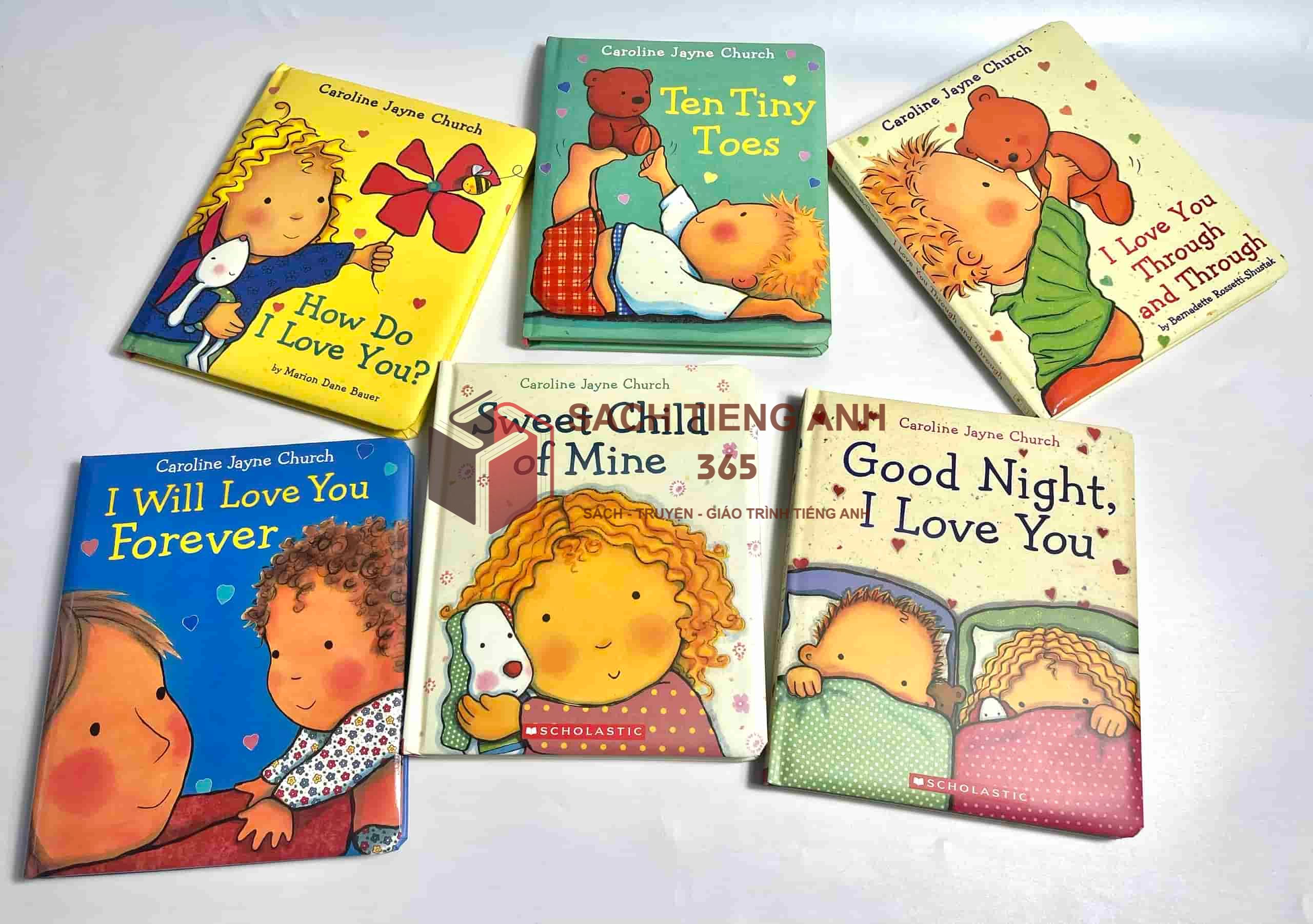 Love's good night story series - 6 books + audio| bản nhập khẩu