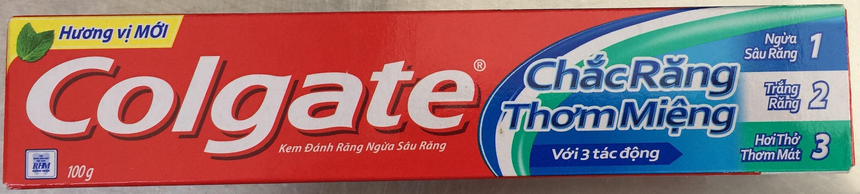 Kem Đánh Răng Colgate Chắc Răng Thơm Miệng 100g