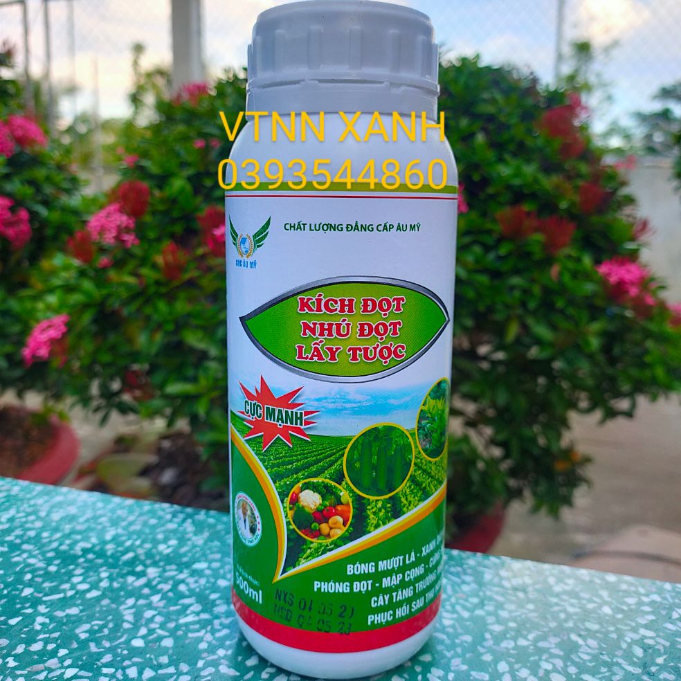 Phân bón lá cao cấp NHÚ ĐỌT - KÍCH ĐỌT - LẤY TƯỢT - Chai 500ml