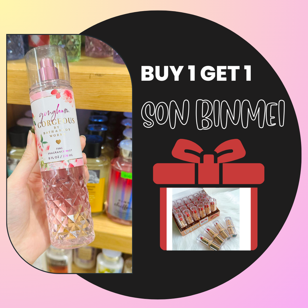 [MUA 1 TẶNG 1] (Bill Mỹ - Auth) Xịt thơm toàn Bodymist Bath & Body Works BBW Gingham Gorgeous full size
