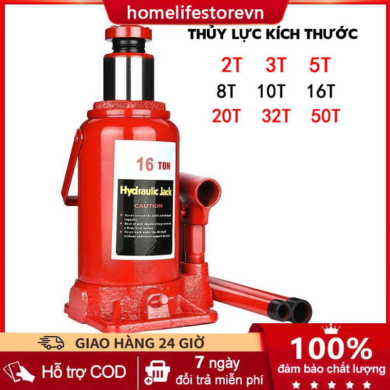 CON ĐỘI THỦY LỰC 2TẤN 5 TẤN 8TẤN 10TẤN- K ích thủy lực Kích thủy lực - Con đội thủy lực 2 -5 - 8 -10- tấn 