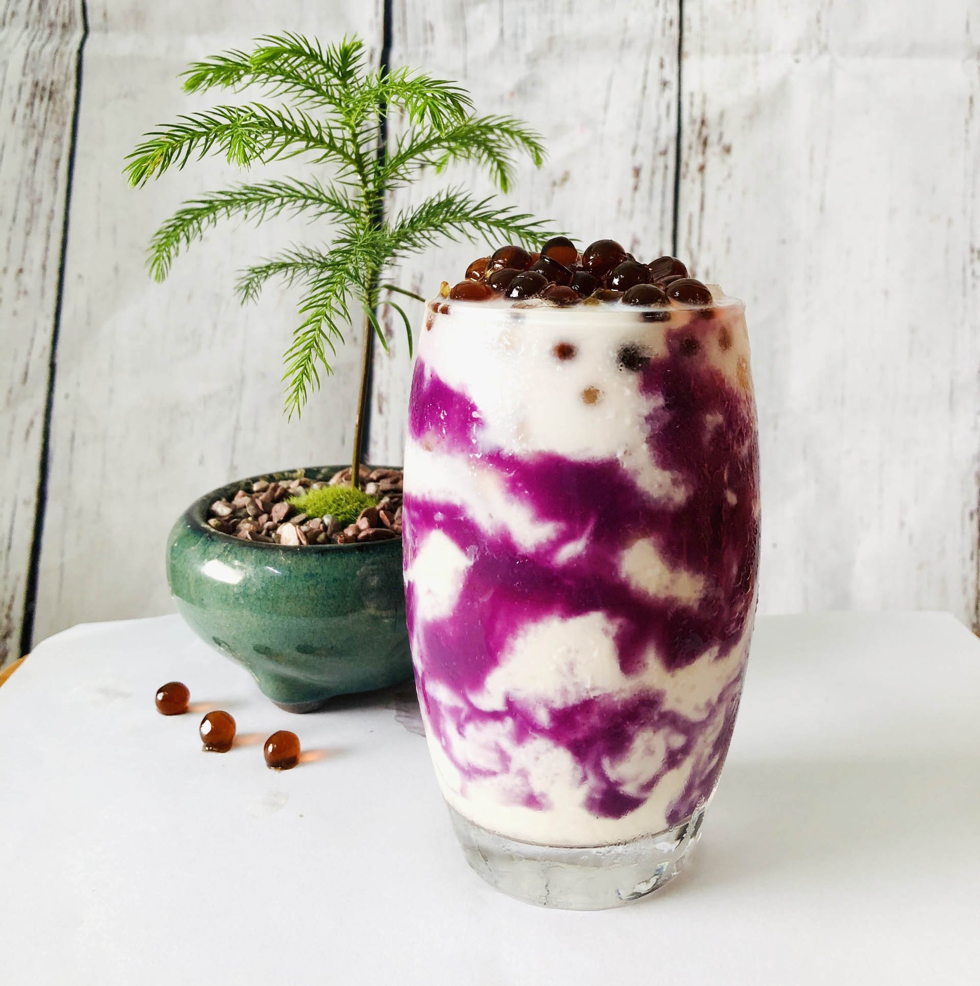 [HCM] Combo Trà Sữa Kiều Mạch Khoai lang tím - Trà sữa thơm ngon - Tobee Food